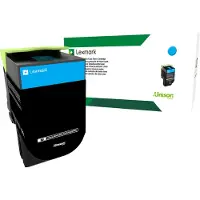 Lexmark 70C2HC0 (702HC) - Cyan - Toner - Grande capacité