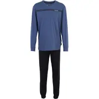 Tom Tailor Pyjama long saphir / bleu foncé