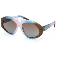 Pucci Ep0258 Woman Sunglasses Multicolore Gradient Brown/CAT2 Femme