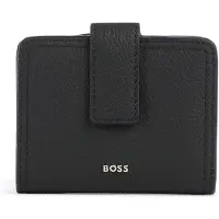 BOSS Portefeuille en cuir avec logo