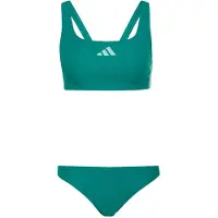 Adidas Bikini de sport '3-Stripes V-Back' turquoise