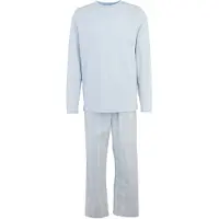 Calvin Klein Underwear Pyjama long opal / bleu pastel