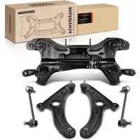 Frankberg 1x corps d'essieu+2x bras de suspension+2x barre d'accouplement avant pour Hyundai Getz TB 2002-2005