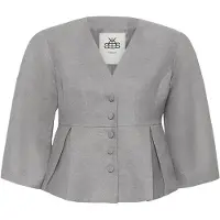 Karen by Simonsen Blazer 'KBVia' gris foncé