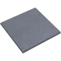 vidaXL : 6 dalles de protection antichute, gris, 50 x 50 cm, en caoutchouc
