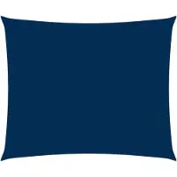 vidaXL Voile de parasol tissu oxford rectangulaire 5x6 m bleu