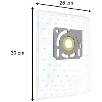 Top Filter Lot de 4 sacs aspirateur pour Electrolux et Tornado TopFilter Premium