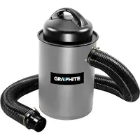 Graphite aspirateur de poussières 1100W 50 L, réservoir de 50 L, longueur du tuyau d'aspiration 2m, puissance d'aspiration 2,5KPa (LxHxB) 400x660 x4000 mm, poids 9 kg