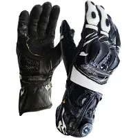 MUGENRACE Cowy Gants Noir Blanc Taille S