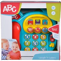 ABC 104010016 ABC Buntes Telefon Lernspielzeug