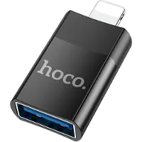 Hoco Ua17 Adapter Usb To Lightning Noir