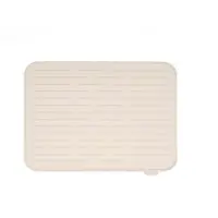 Brabantia Tapis d'égouttage, Égouttoir à vaisselle, Beige