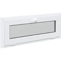 vidaXL Fenêtre pour cave RISOR, 110 x 40 cm, PVC et verre