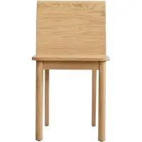 101 Copenhagen Brutus Slim Chaise de Salle à Manger Natural Oak