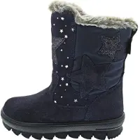 Superfit Bottes de neige 'Flavia' indigo / blanc