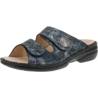 Finn Comfort Mule 'Pantolette Damen 02550-828046 Echtleder in blau' bleu