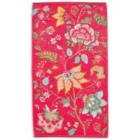 Pip studio Serviette de Plage Pip Studio Pip Flowers Rouge