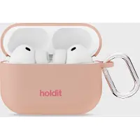 Holdit Coque Solid Silicone pour Apple AirPods Pro 3 - Bare Pink