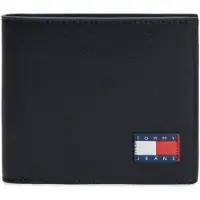Tommy Hilfiger Porte-monnaies 'Heritage Logo Bifold With' noir