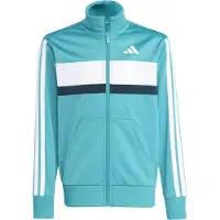 Adidas Survêtement 'Seasonal Essentials Tiberio' turquoise / noir / blanc