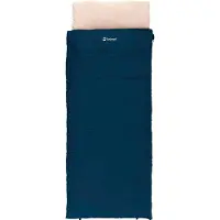 Outwell Contour Lux Sleeping Bag Bleu Regular / Right Zipper