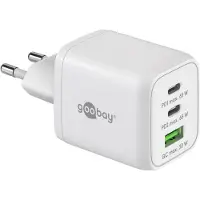 Wentronic Chargeur Rapide Multi 65W - Chargeur USB-C et USB-A GaN