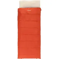 Outwell Sacs de couchage - - Contour Lux - Rouge - Fermeture éclair double sens - Confort 3C à 15C