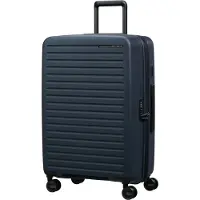 Samsonite Restackd Trolley mit 4 Rollen erweiterbar 68cm, Valise, Noir