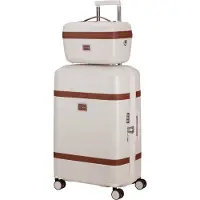 Samsonite Image Trolley mit 4 Rollen erweiterbar 69cm, Valise, Blanc