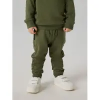 Name It Mini Pantalon 'Vimo' bleu marine / vert foncé / blanc