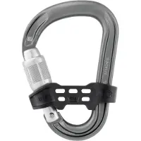 Petzl - Mousqueton à verrouillage - Attache Bar - Gris