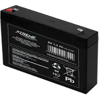 Xtreme Batterie de rechange Gel Batterie AGM 6V 1,3Ah 1,3 Ah GelakkuXTREME Sans entretien