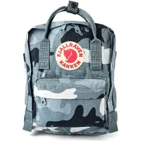 Fjällräven Sac à dos 'Kånken Graphics' bleu / noir / blanc