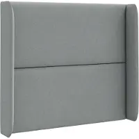 vidaXL : Tête de lit, couleur gris clair, revêtement en tissu