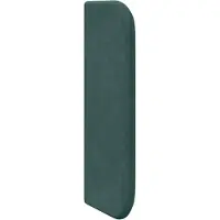 vidaXL Tête de lit, couleur vert, velours