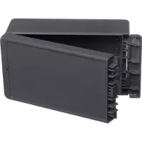 Bopla BOCUBE IP67 enclosure, PC, RAL 7024 (Boîtier), Accessoires électroniques + boîtier, Gris
