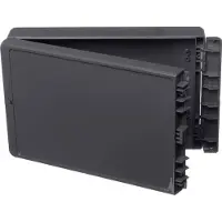 Bopla BOCUBE IP67 enclosure, PC, RAL 7024 (Boîtier), Accessoires électroniques + boîtier, Gris
