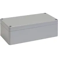 Bopla EUROMAS Polycarbonate Enlosure M221-V0 (Boîtier), Accessoires électroniques + boîtier, Gris