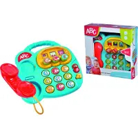 ABC 104010016 ABC Buntes Telefon Lernspielzeug