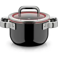 WMF Function Pro Fusiontec, casserole avec couvercle, 16 cm, noire