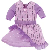 Käthe Kruse Kthe Kruse Cruselings - Robe pour poupée Chloé - Tenue « Magie » - Violet