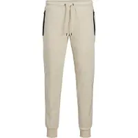 Jack & Jones Pantalon 'JPSTWill JJFusion' beige / noir