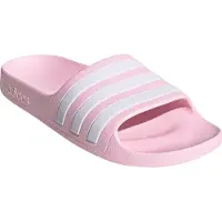 Adidas Claquettes / Tongs 'Adilette Aqua' rose / blanc