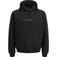 Jack & Jones Norrebro Emb Hoodie Noir S Homme