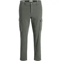 Jack & Jones Ace Arthur Dobby Cargo Pants Vert 34 / 34 Homme