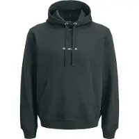 Jack & Jones Sweat-shirt 'JORNorrebro' vert foncé / blanc