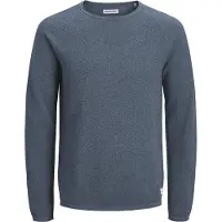 Jack & Jones Pull-over 'JJEHill' bleu-gris