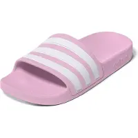 Adidas Claquettes / Tongs 'Adilette Aqua' rose / blanc