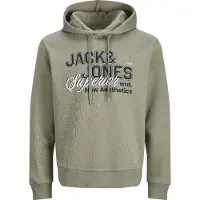 Jack & Jones 12279649 Logo 2 Colors Hoodie Beige L Homme