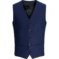 Jack & jones Gilet de costume 'JPRSOLARIS' bleu nuit